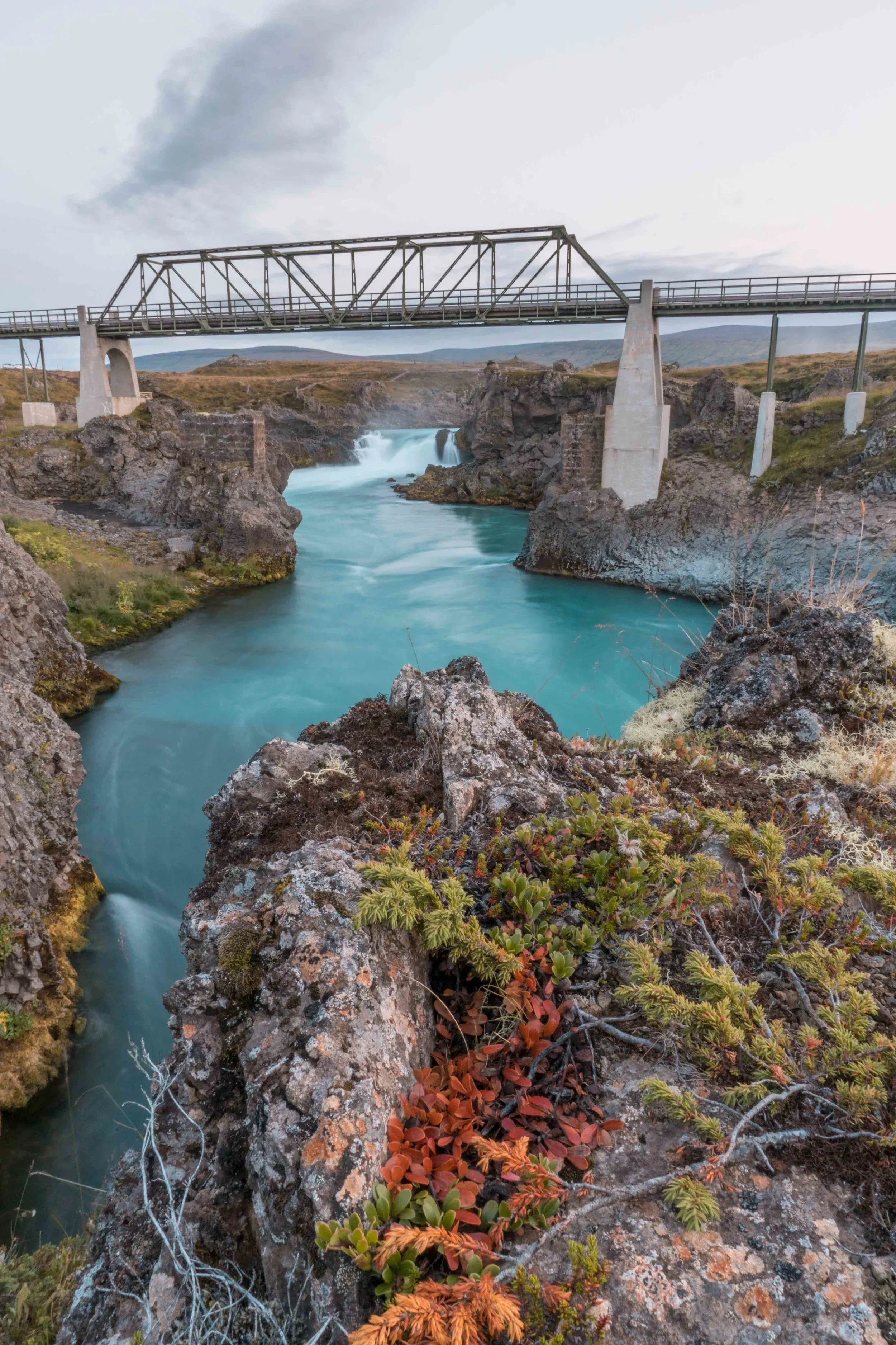 Downstream from Goðafoss