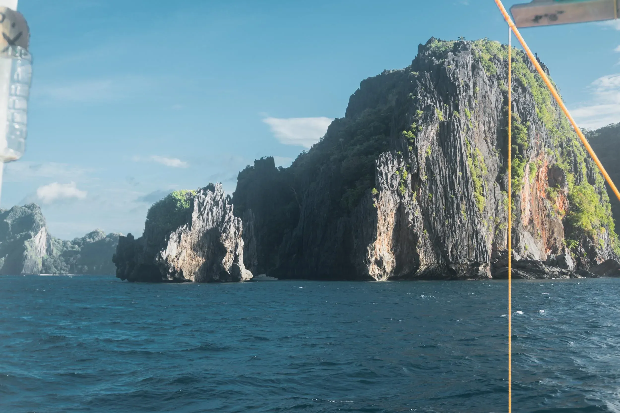 These are the only two images I managed to take the next day on a day long boat tour. I clenched all the way back to land but did make it off the boat once for some snorkeling.